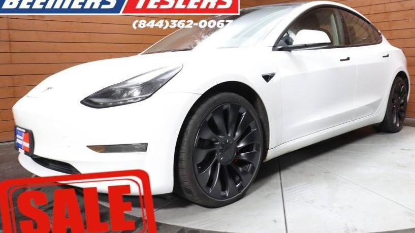 TESLA MODEL 3 2022 5YJ3E1ECXNF183102 image